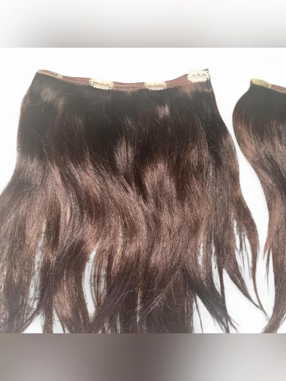 Bellami chocolate brown hair extensions